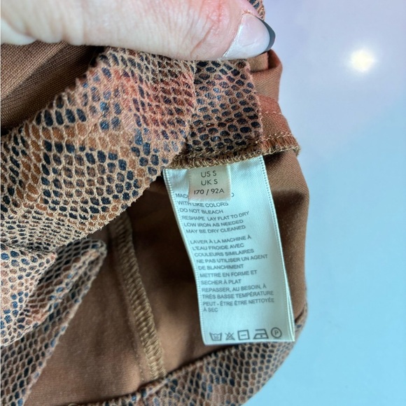 Free People Victoria Snake Print Tube size S - Picture 5 of 5